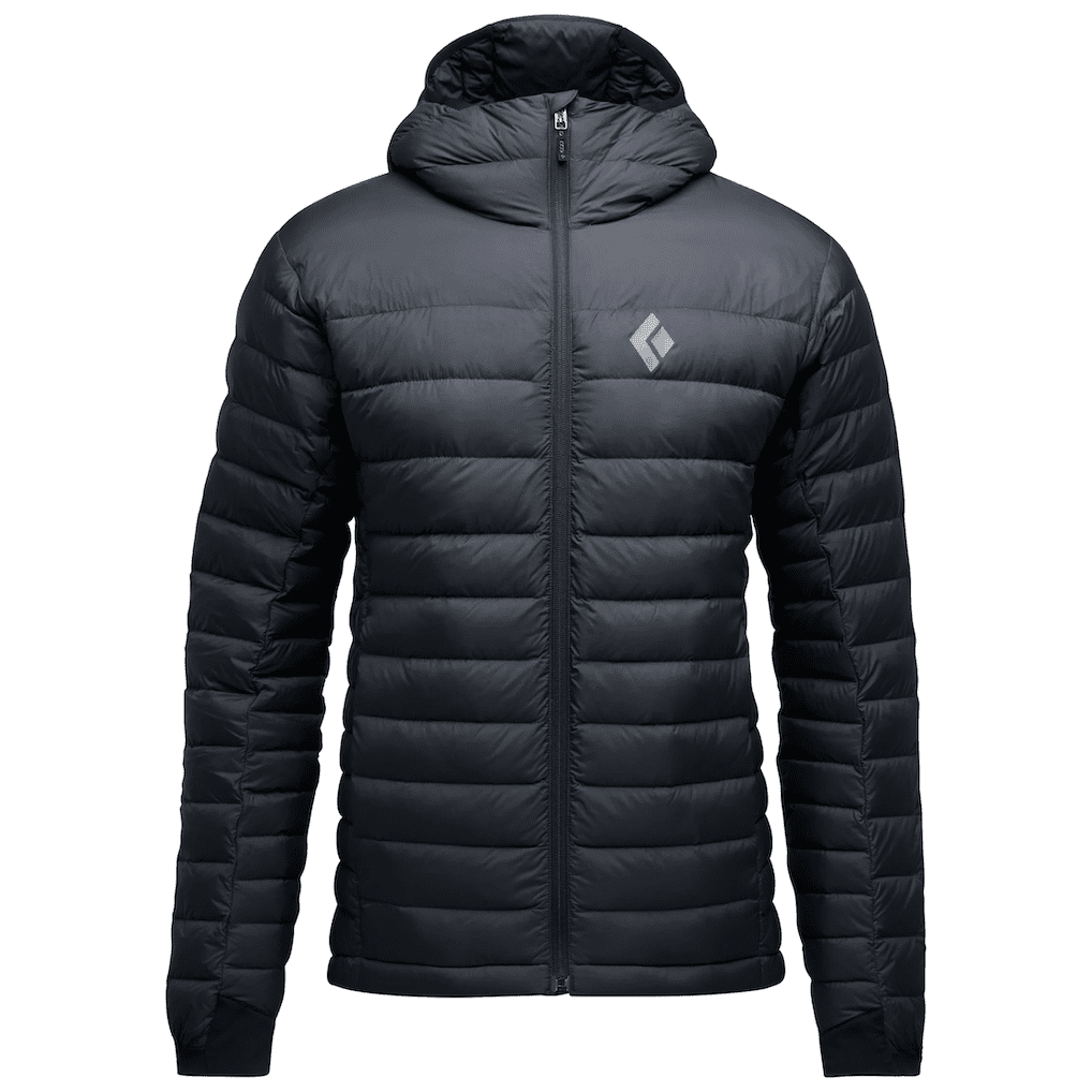 Pánská péřová bunda Black Diamond M Access Down Hoody Velikost: L / Barva: černá