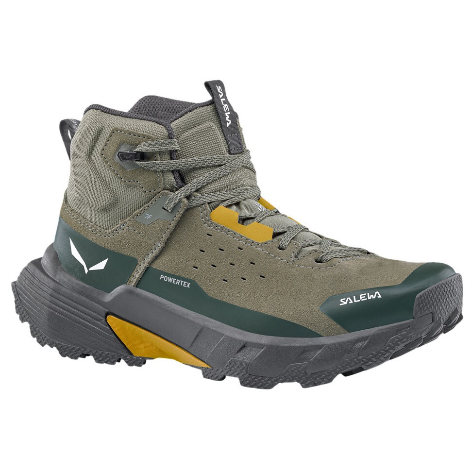 Pánské boty Salewa Pedroc 2 Leather Mid Ptx M Velikost bot (EU): 42,5 / Barva: zelená
