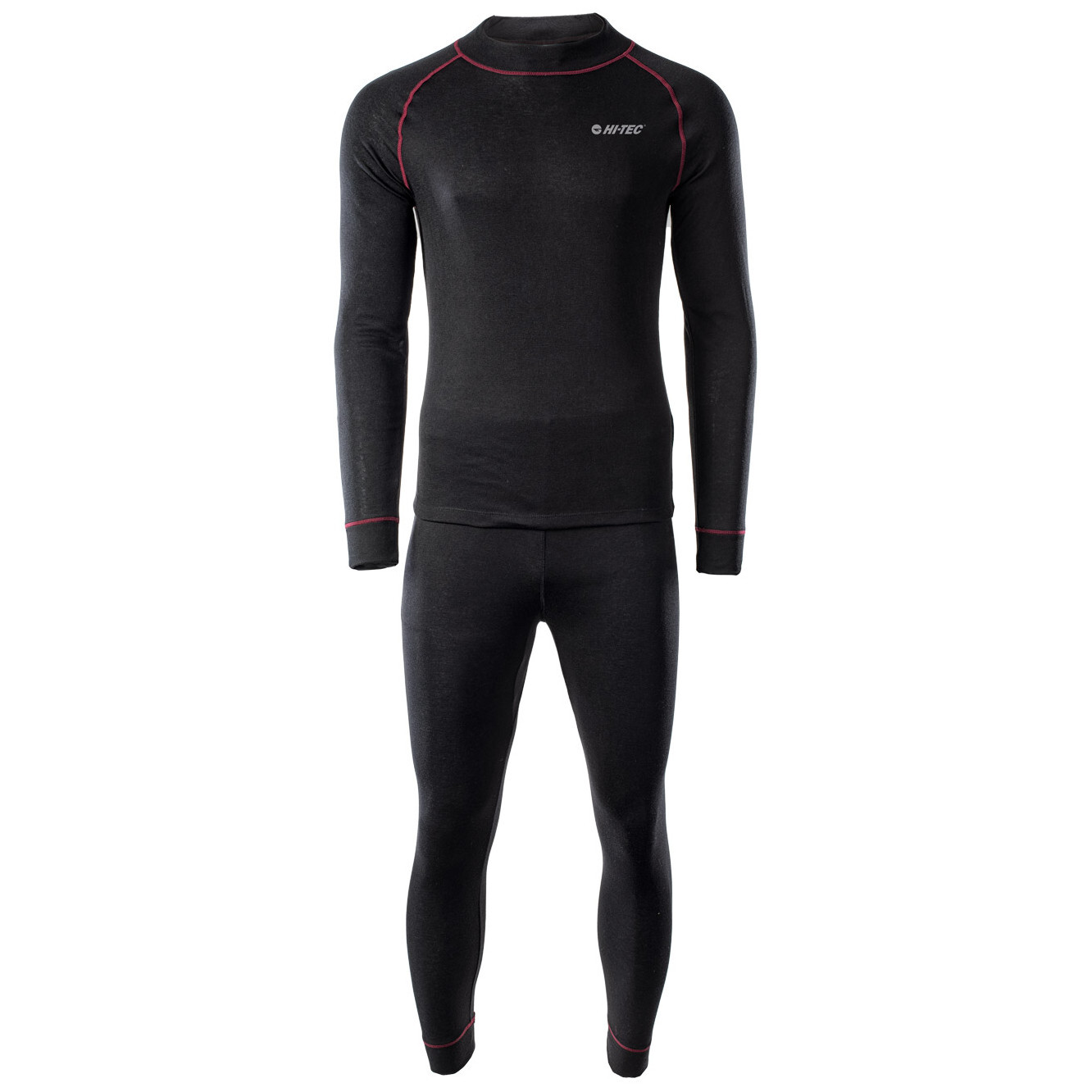 Pánské termoprádlo Hi-Tec Sorin Set Velikost: XL / Barva: černá/červená