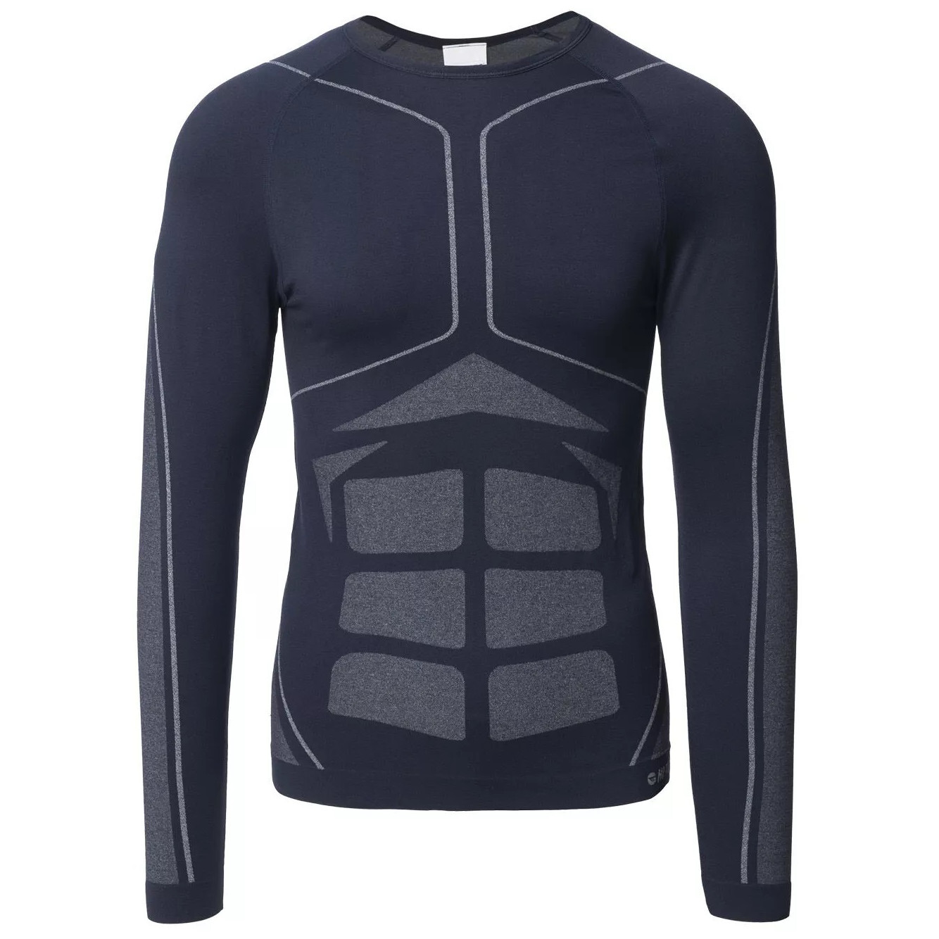 Pánské funkční triko Hi-Tec Buraz Top Velikost: M-L / Barva: tmavě modrá