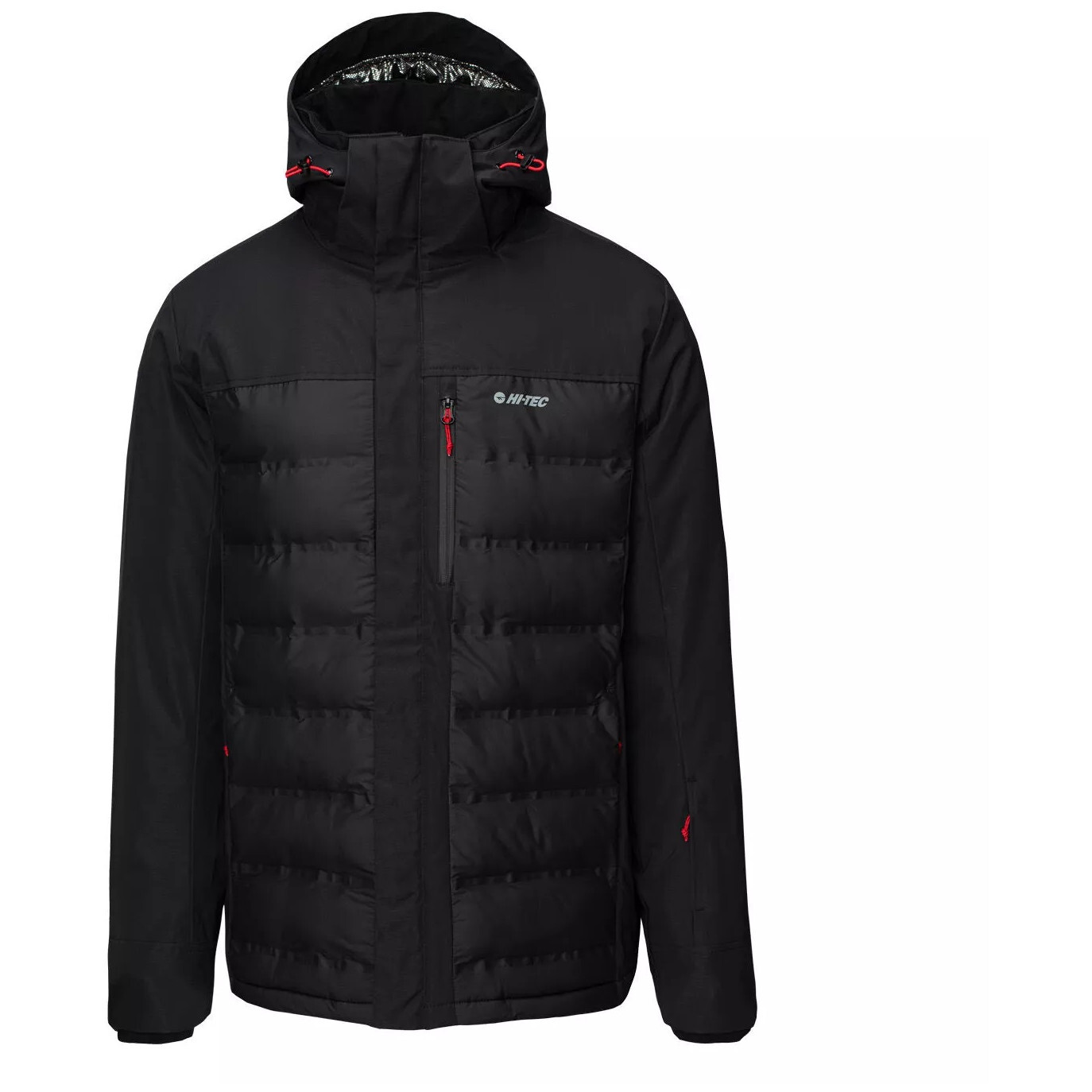 Pánská zimní bunda Hi-Tec Helten Velikost: XL / Barva: černá