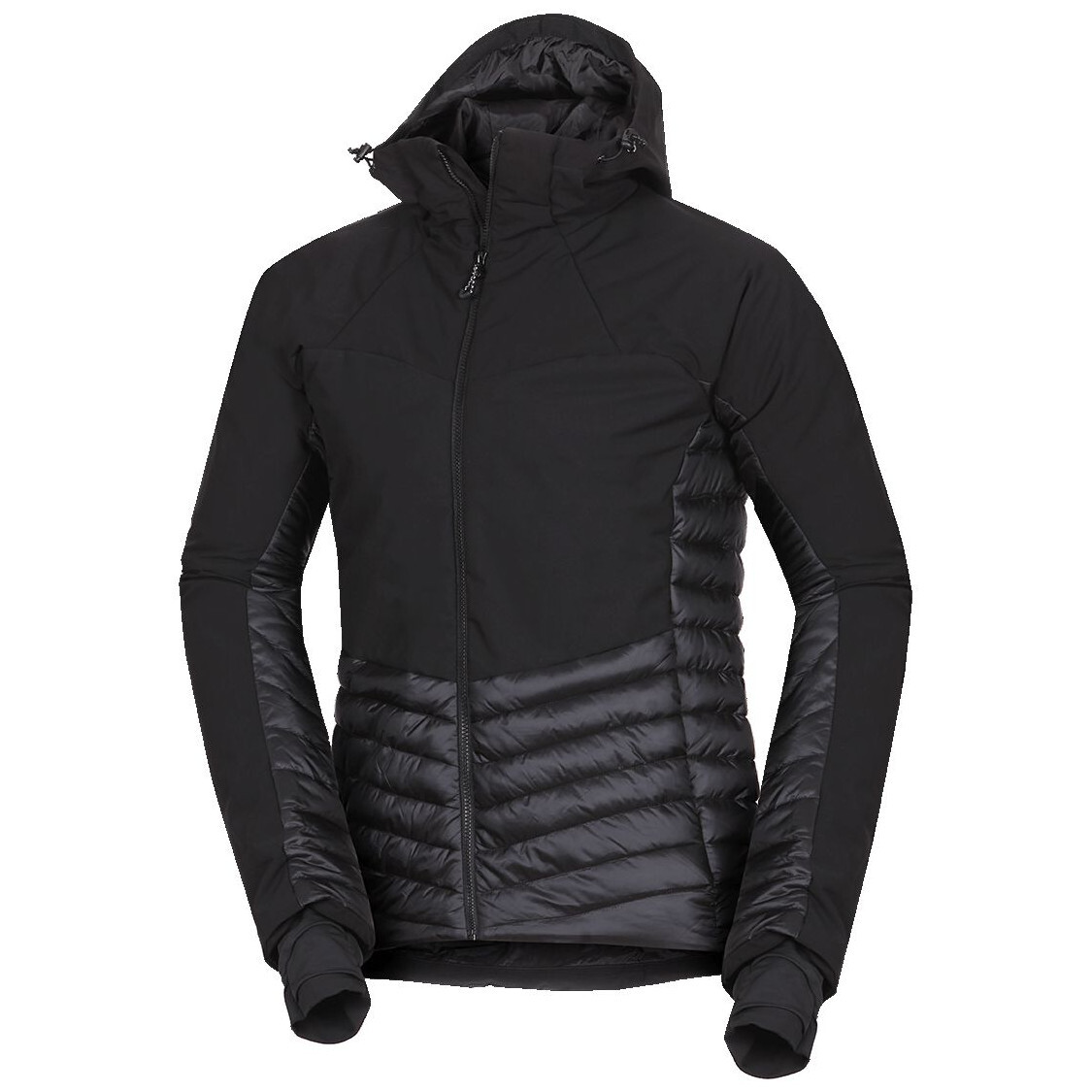 Pánská softshellová bunda Northfinder Emeryk Velikost: L / Barva: černá