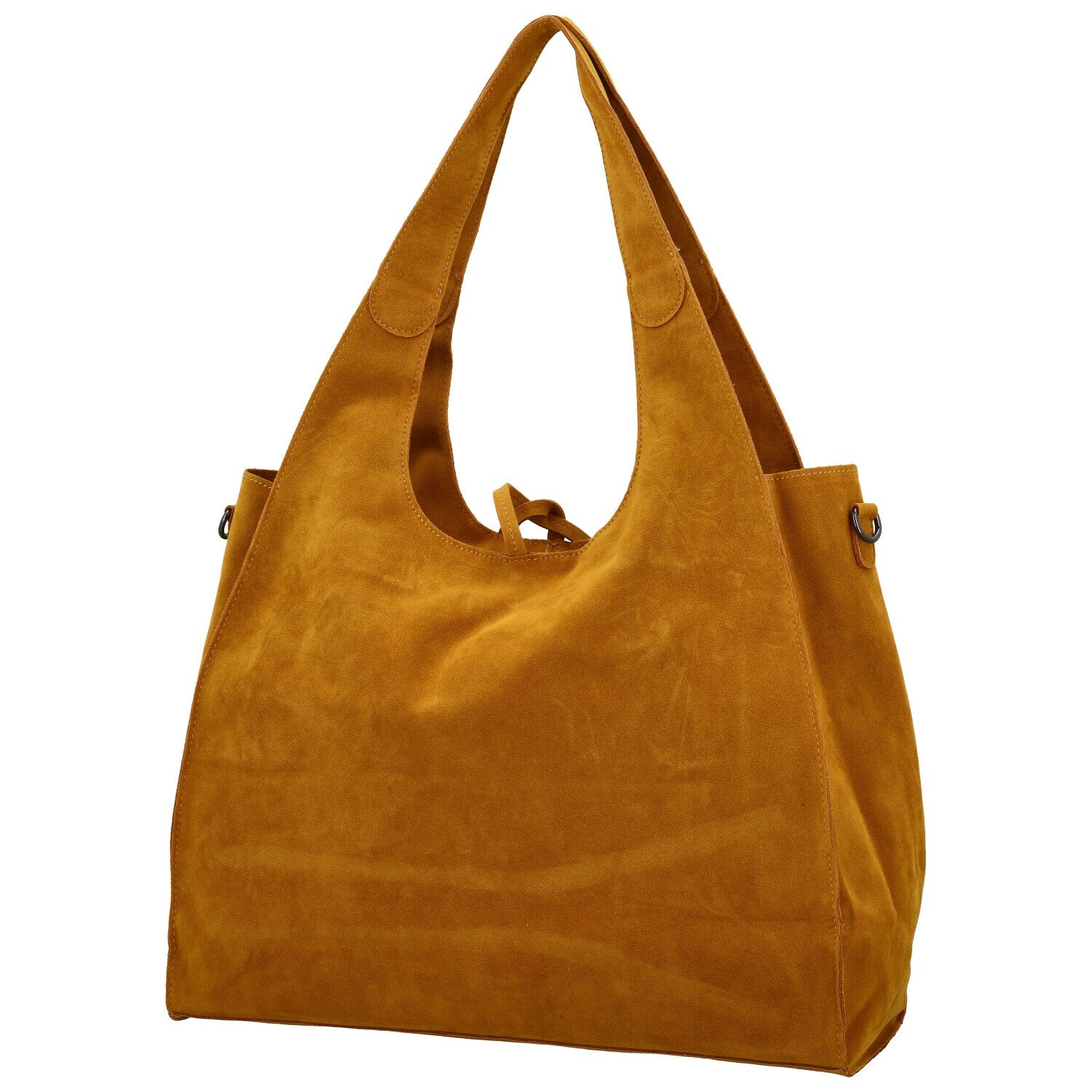 Trendy dámský koženkový set kabelek Eudosia, žlutý