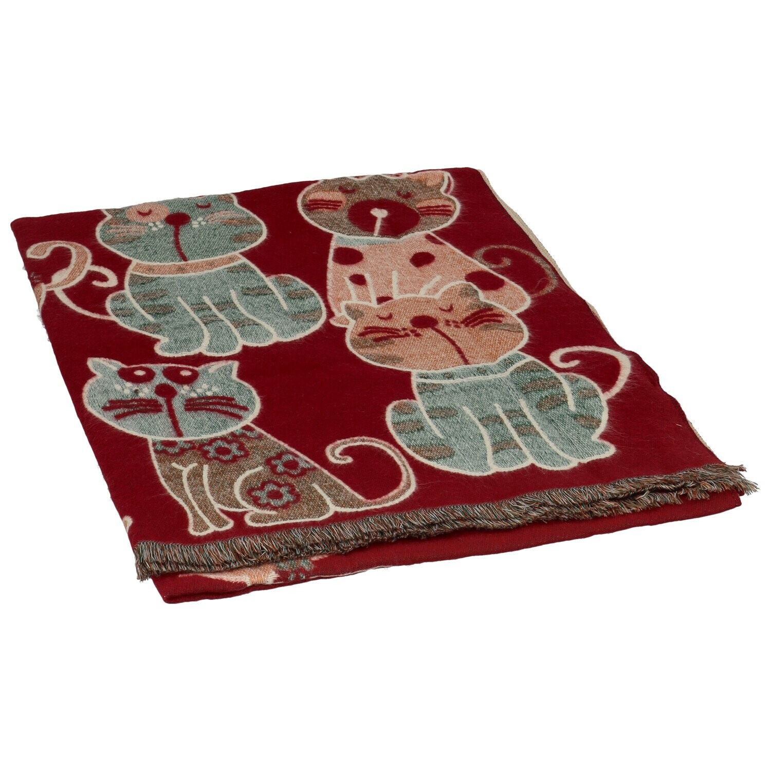 Trendy dámská šála Agria, červená