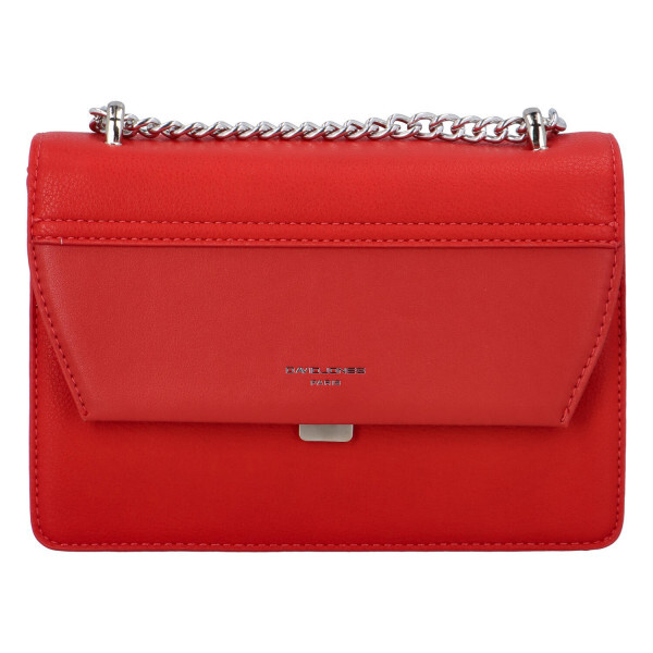 Stylová dámská crossbody kabelka Marie, červená