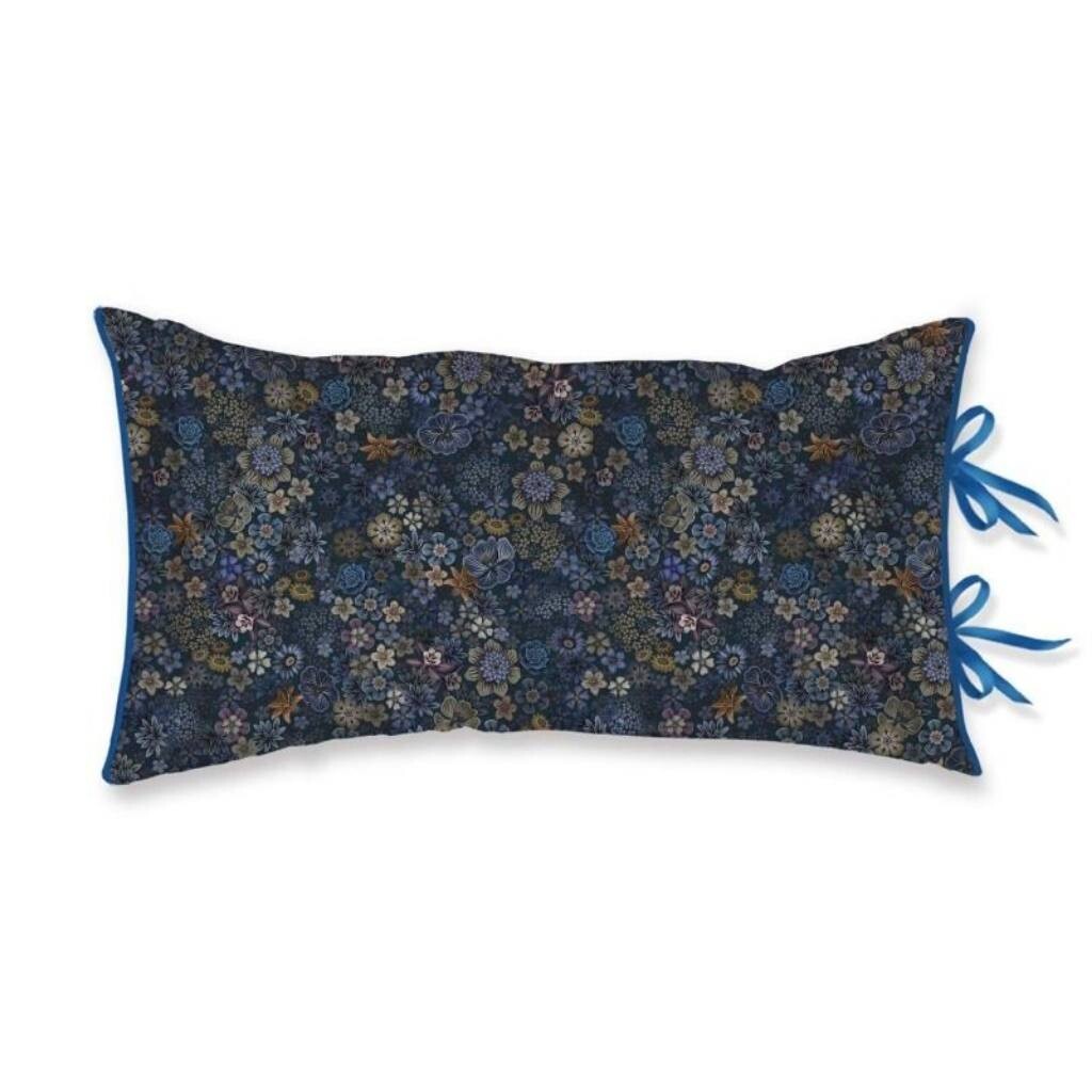 Dekorační polštář TUTTI I FIORI 35 x 60 cm, modrá, bavlna, Pip Studio