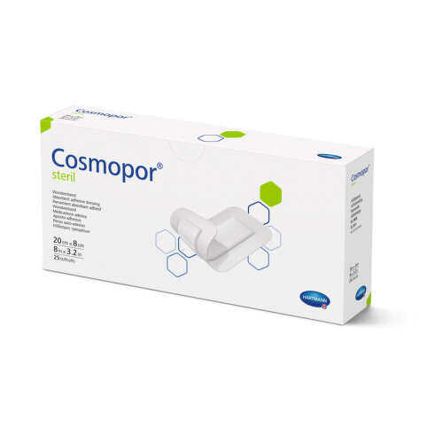 Hartmann Cosmopor náplast sterilní 20x8cm 25ks