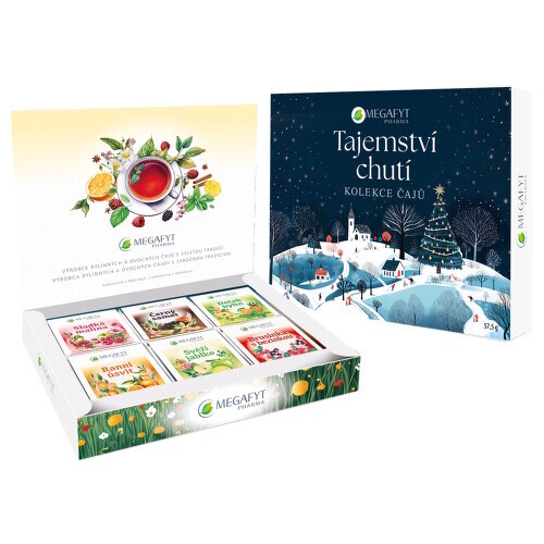 Megafyt Tajemství chutí kolekce čajů 6× 5 ks