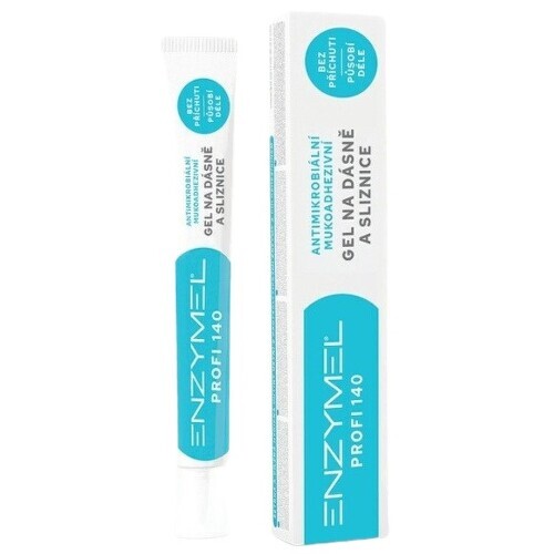 ENZYMEL Profi 140 antimikrobiální mukoadhezivní gel na dásně a sliznice 30ml