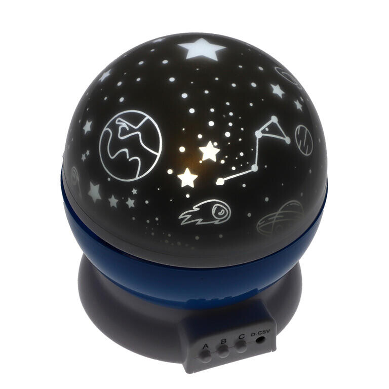 Projektor noční oblohy se světlem