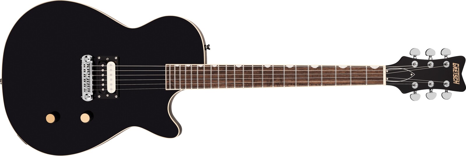 Gretsch Streamliner Jet 1 Pickup LRL Jet Black