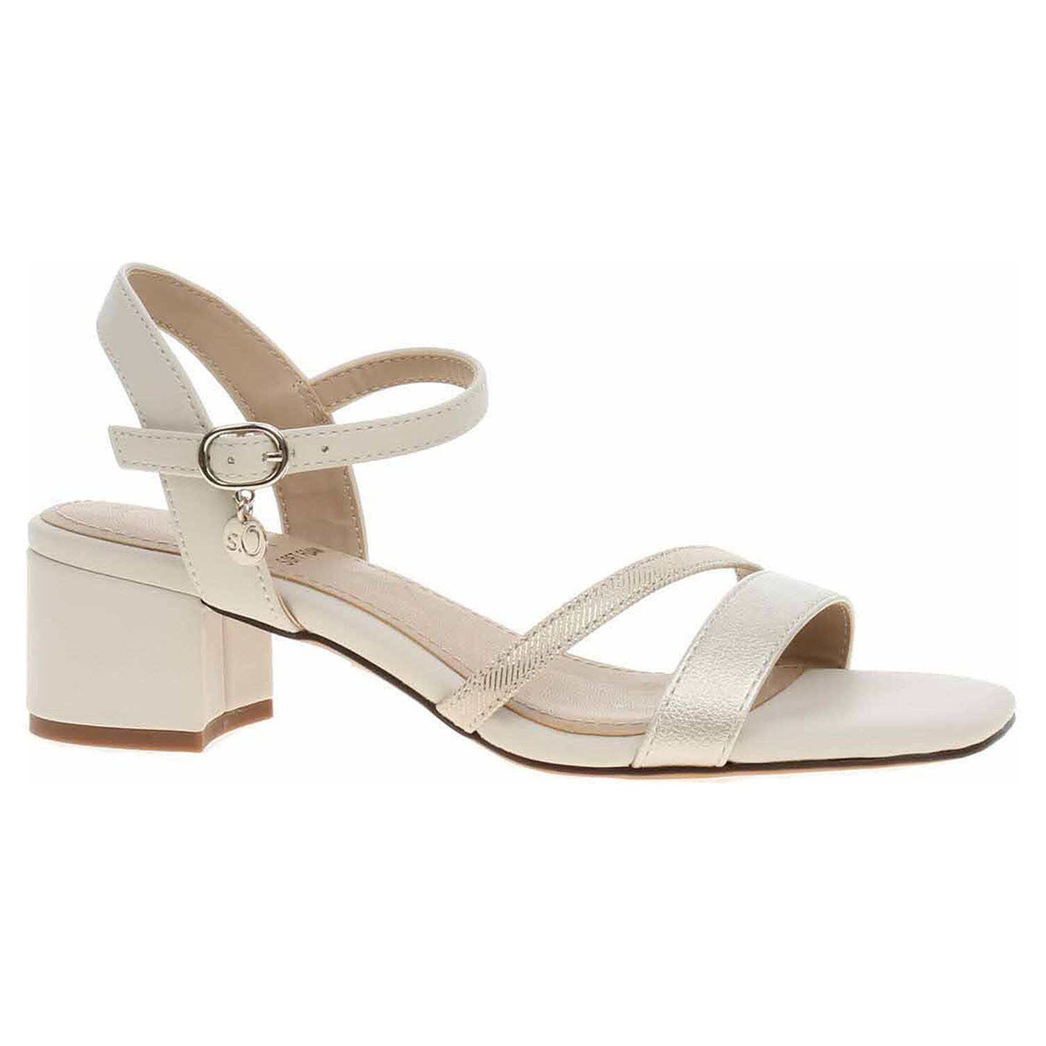 Ecco Dámská společenská obuv s.Oliver 5-28207-42 beige comb 23802084