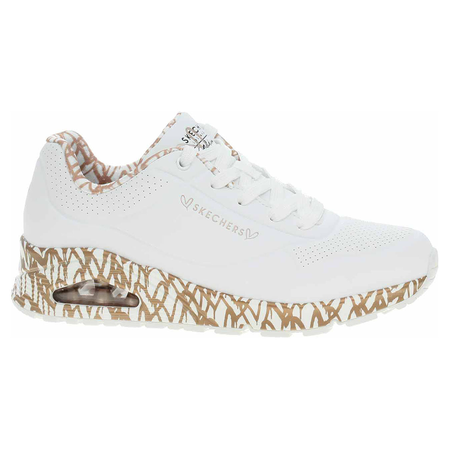 Ecco Skechers x JGoldcrown: Uno - Loving Love white 23201958