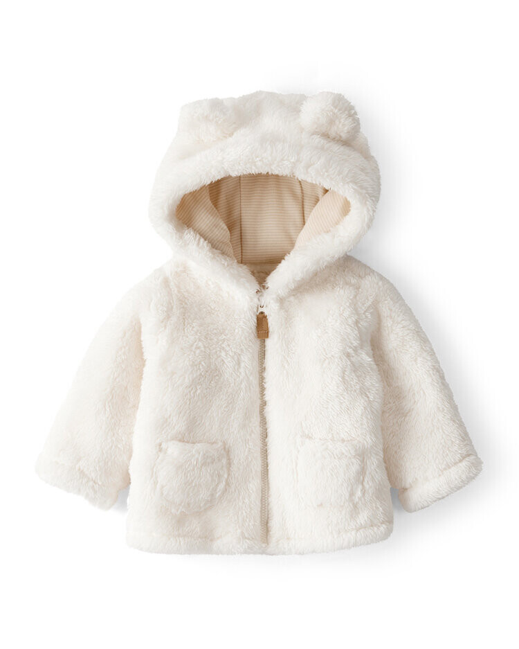 CARTER'S Bunda Sherpa na zip ivory