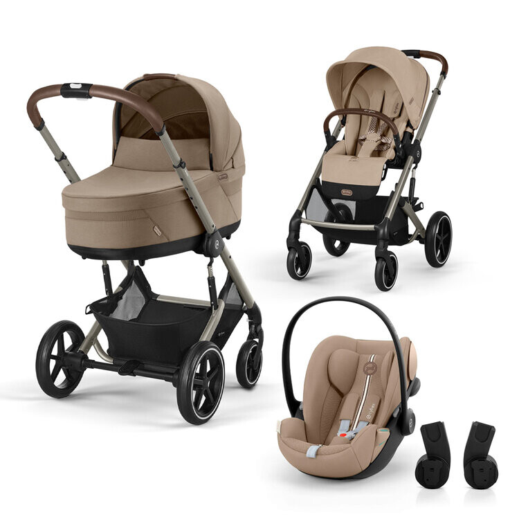 CYBEX Kočárek kombinovaný Balios One Box comfort 3v1 Almond Beige