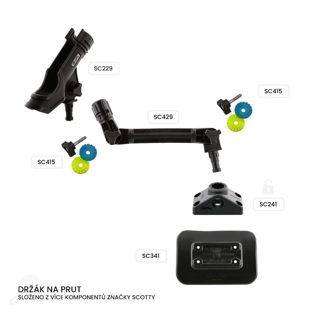 Scotty Držák na prut