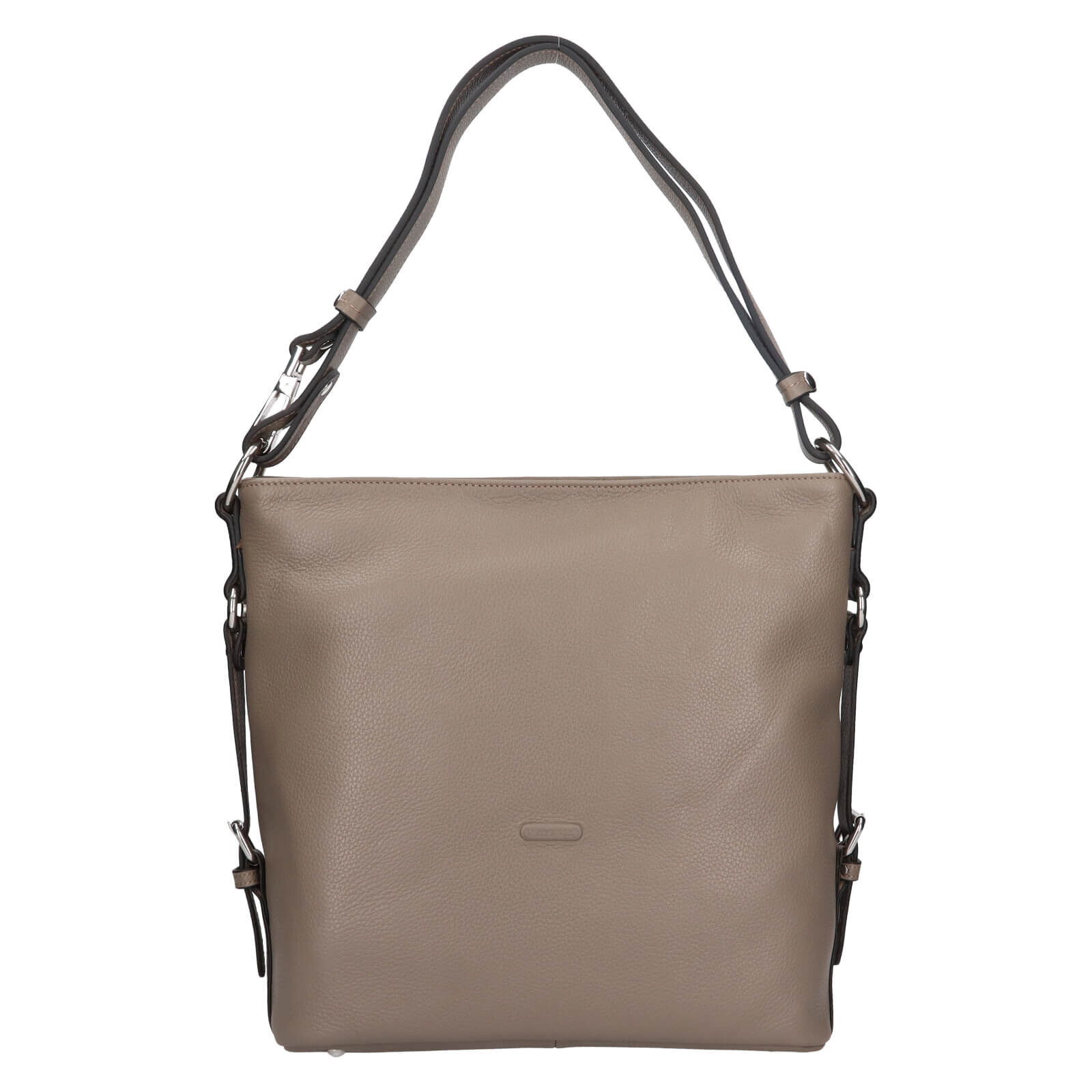 Elegantní dámská kožená kabelka Katana Nantes - šedá