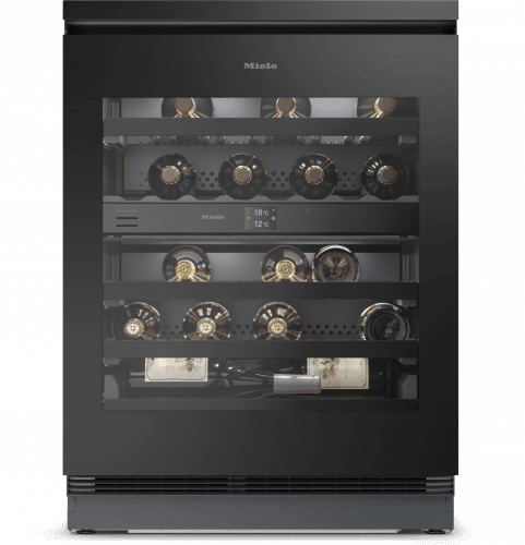 Podstavná vinotéka Miele KWTUS 7074 F Obsidian černý