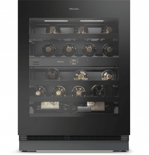 Podstavná vinotéka Miele KWTUS 7096 E Obsidian černý