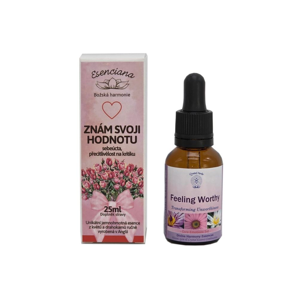 Esenciana Bachovy kapky Znám svoji hodnotu