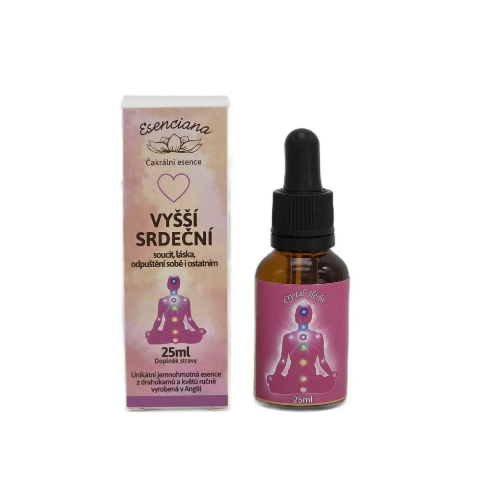 Esenciana Bachovy kapky Vyšší srdeční čakra