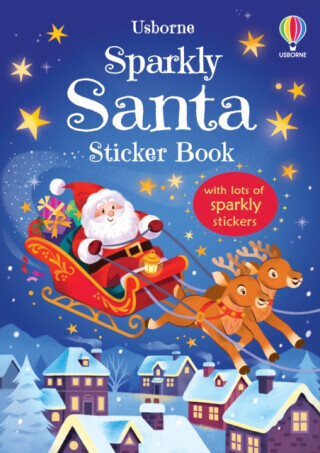 Sparkly Santa Sticker Book - Beecham Alice