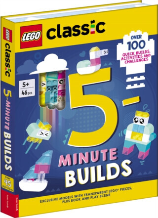 LEGOÂ® Classic: 5-Minute Builds (with clear LEGO pieces, fold-out play scene and over 100 activities and challenges) - Buster Books, LEGOÂ®