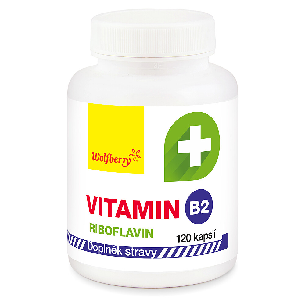 WOLFBERRY vitamín B2 - riboflavin 120 kapslí