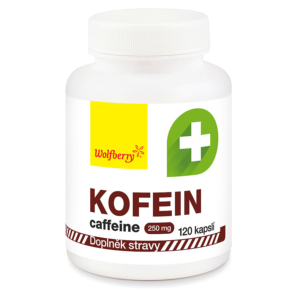 WOLFBERRY Kofein 120 kapslí