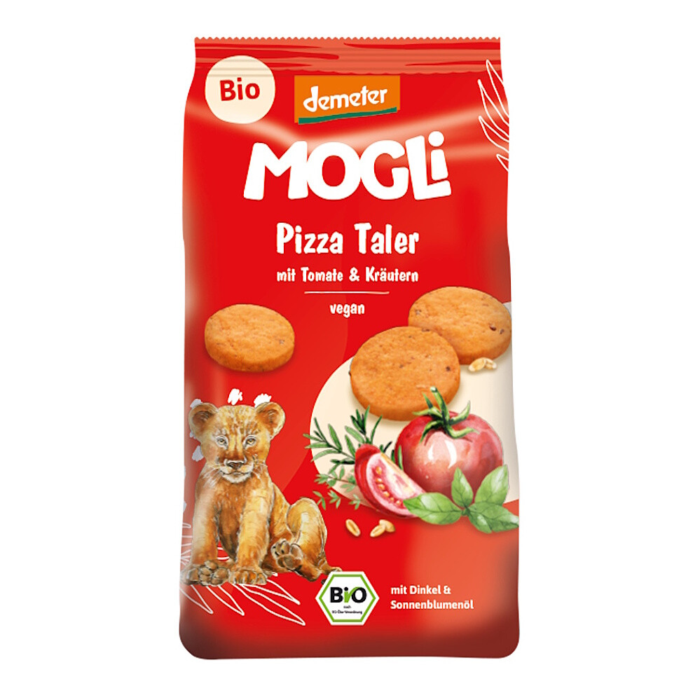MOGLI Pizza krekry s rajčaty a bylinkami 125 g