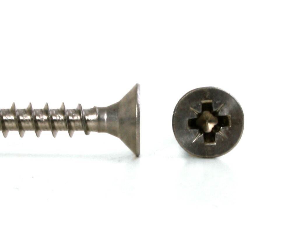 Vrut do dřeva nerez A2, zapuštěná hlava - 6x200