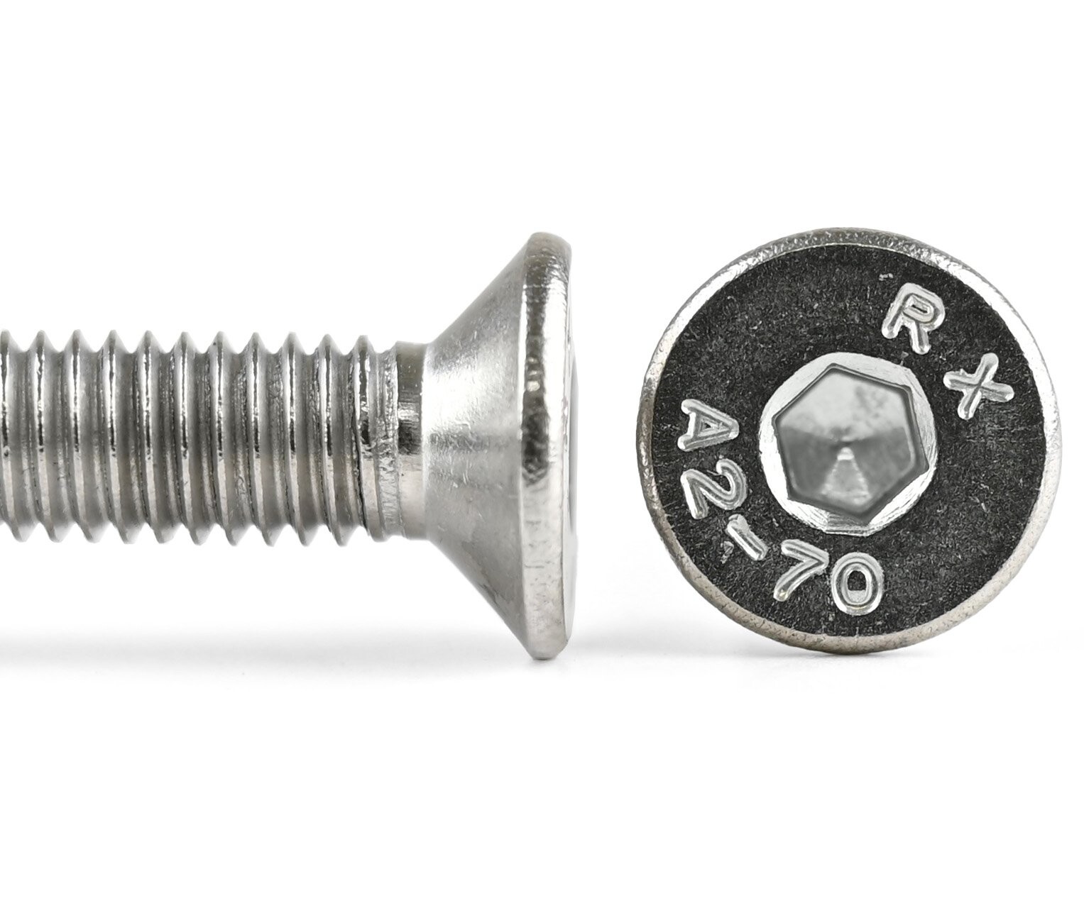 Šroub zap. hl. 90° imbus nerez A2, DIN 7991 - M3x40