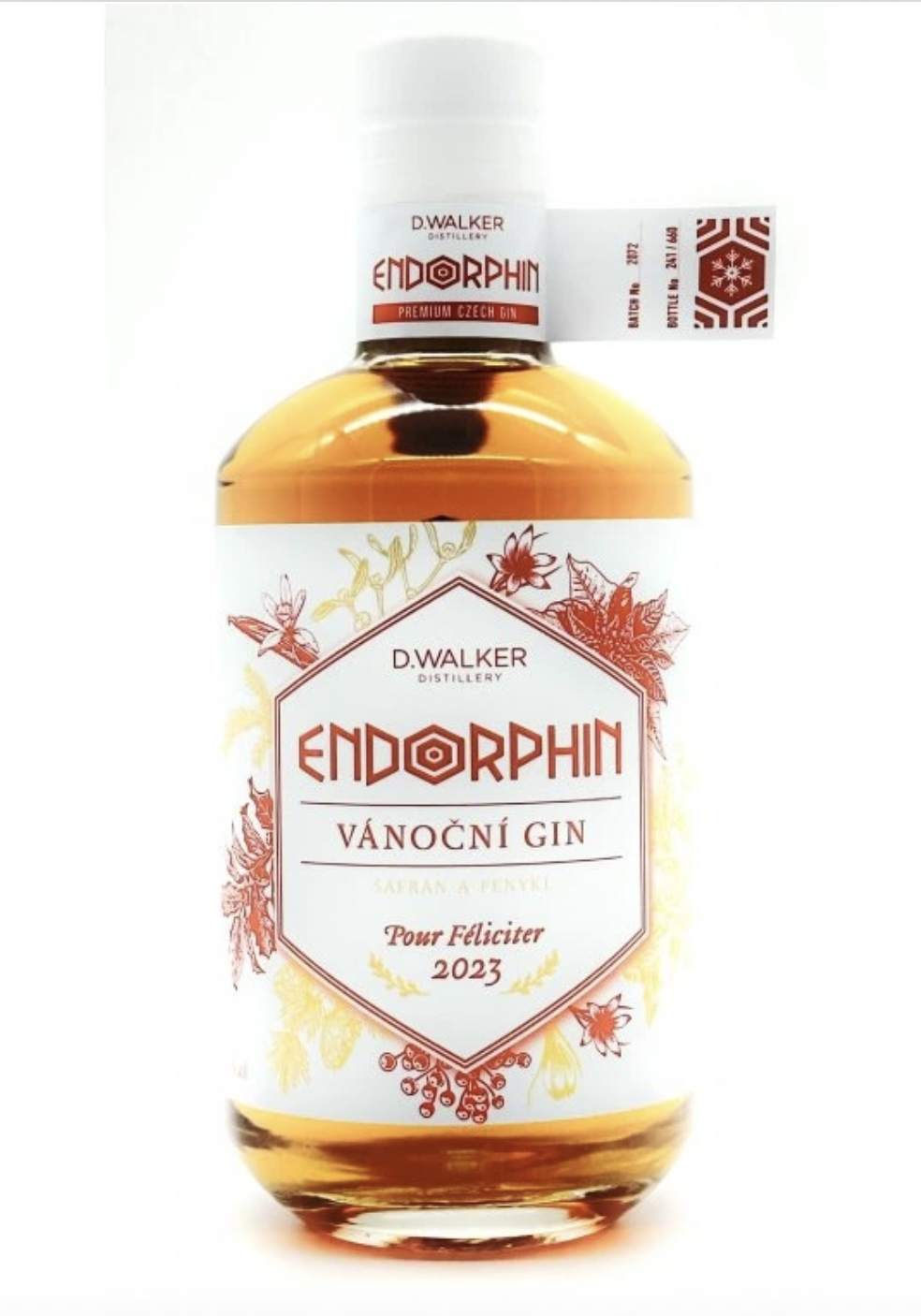 Vánoční gin pro dědečka v dárkovém balení