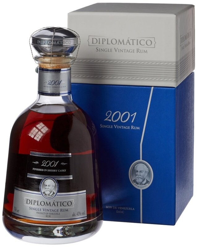 Diplomatico Single Vintage 2001 0,7l 43% GB