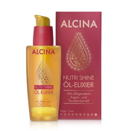 Olej na suché a poškozené vlasy (Nutri Shine Oil) Alcina - 50 ml