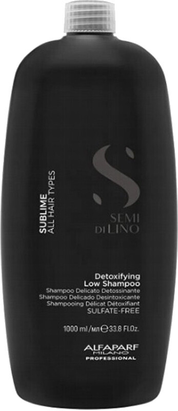 Detoxikační šampon na vlasy Semi Di Lino Sublime (Detoxifying Low Shampoo) Alfaparf Milano - 1000 ml
