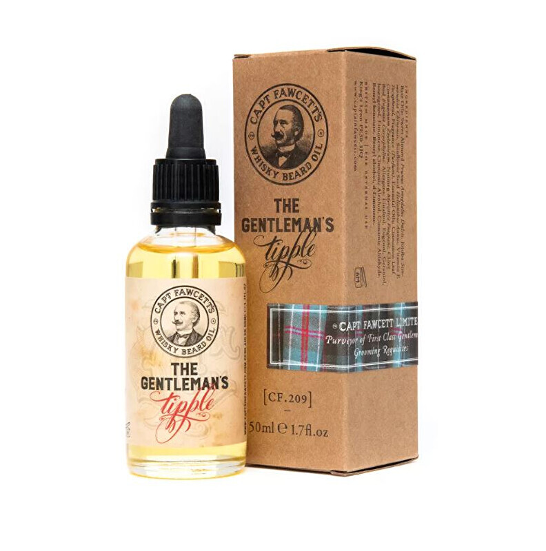 Olej na plnovous s vůní whisky Gentleman's Tipple (Beard Oil) Aveda - 10 ml