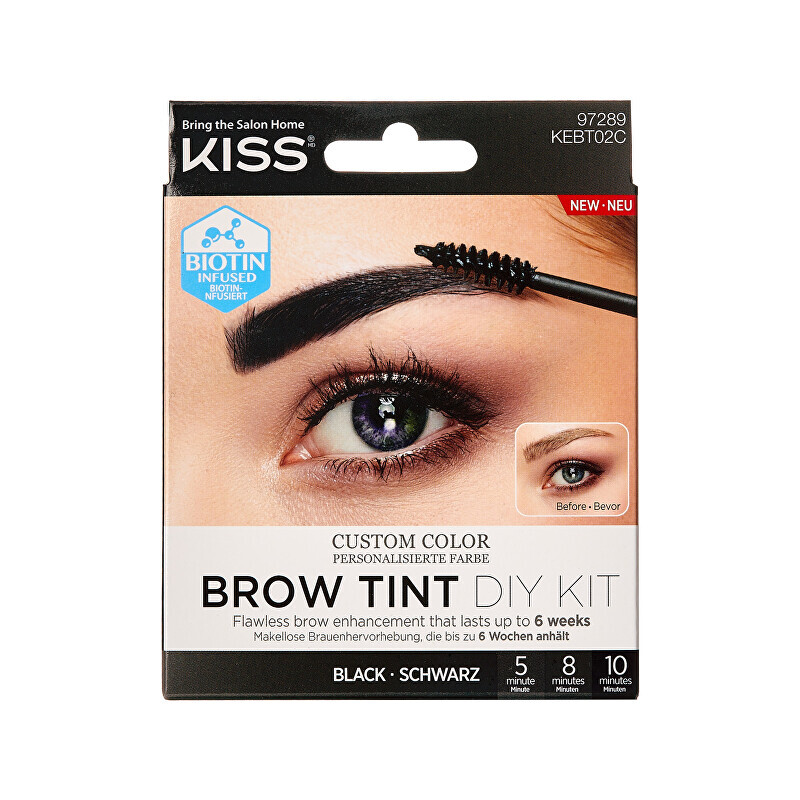 Sada na barvení obočí Brow Tint Diy Kit Aveda / Varianta: Black - 20 ml