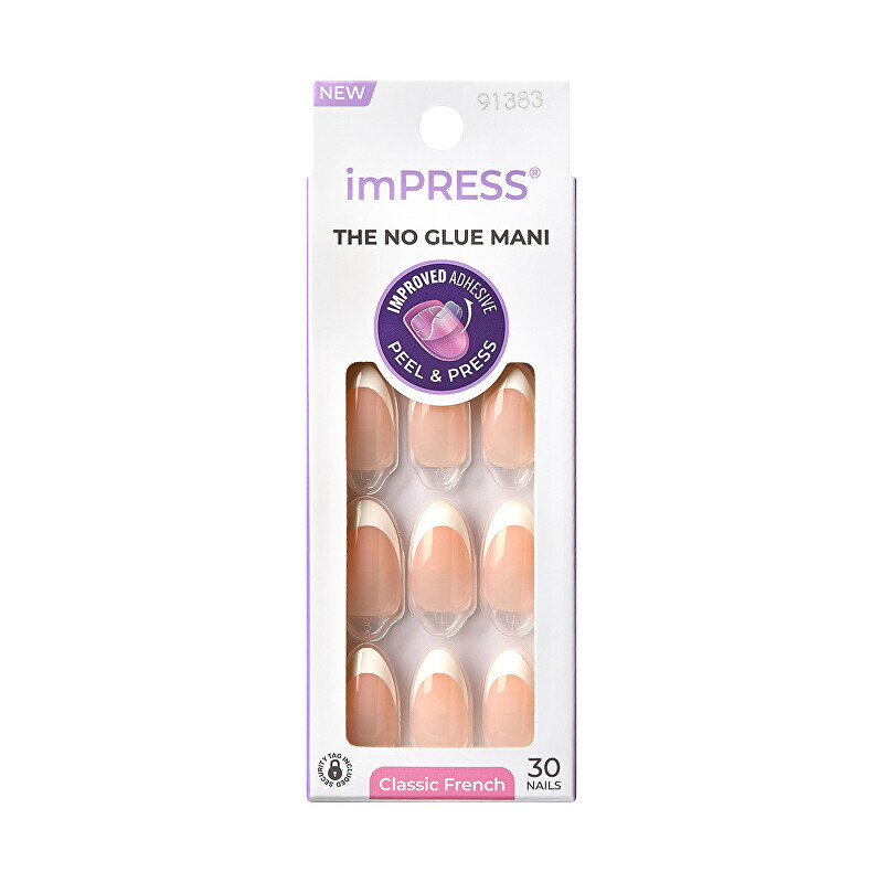 Samolepící nehty ImPRESS Nails / Everlasting Aveda - 30 ks
