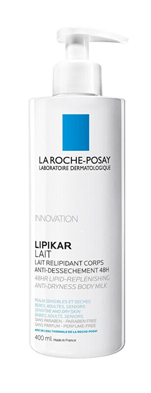 Relipidační tělové mléko pro suchou pokožku 48H Lipikar Lait (Anti Dryness Body Milk) Aveda - 200 ml