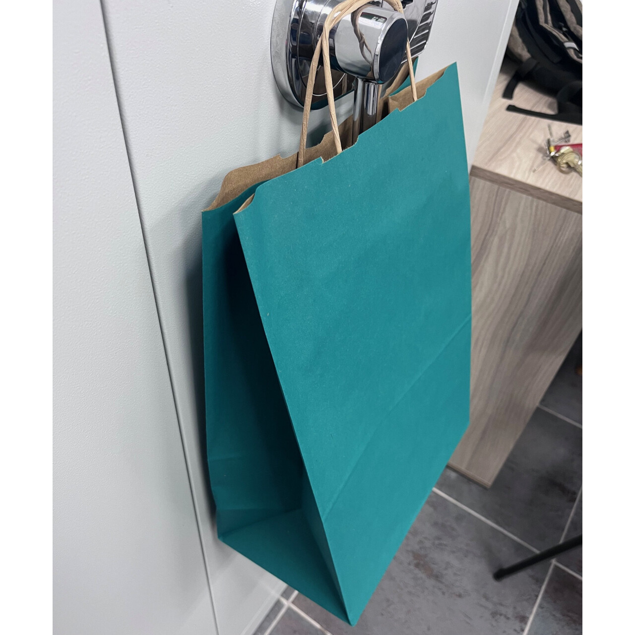 Taška papírová velká - zelená