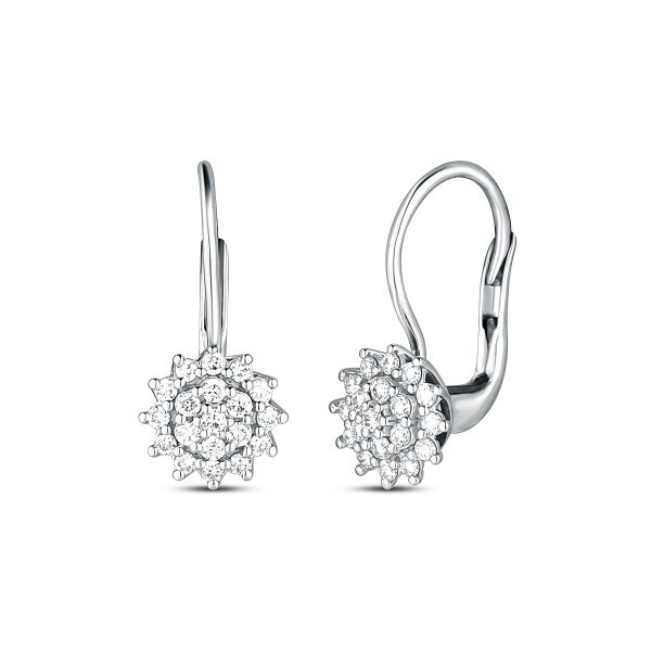 Náušnice s přírodními kameny 334-119-A04125 2.40g