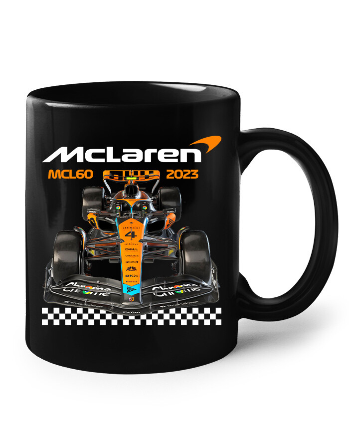 Keramický hrnek s potiskem McLaren - hrnek pro milovníky F1