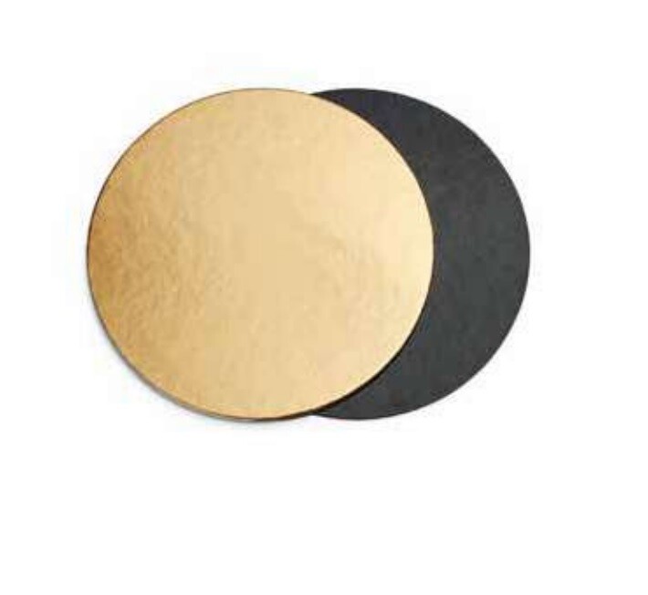 Alcas Tác na dort zlato-černý 30cm