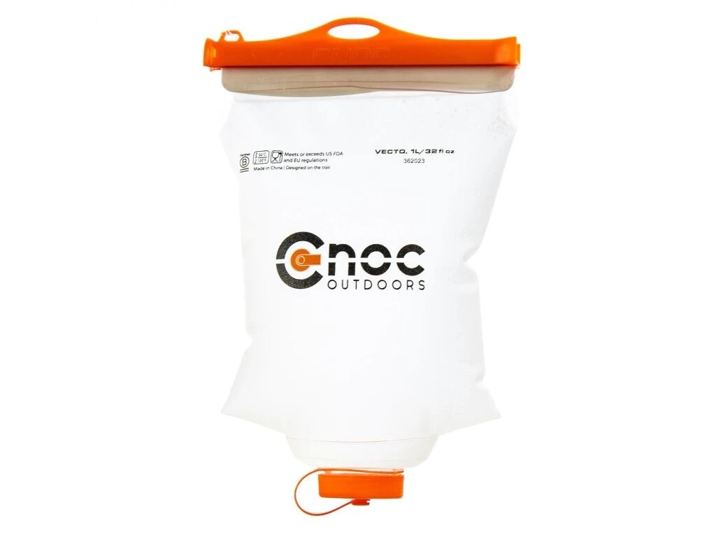 CNOC Outdoors CNOC Skládací láhev 28mm Vecto 1l Water Container - Orange 0767501482857