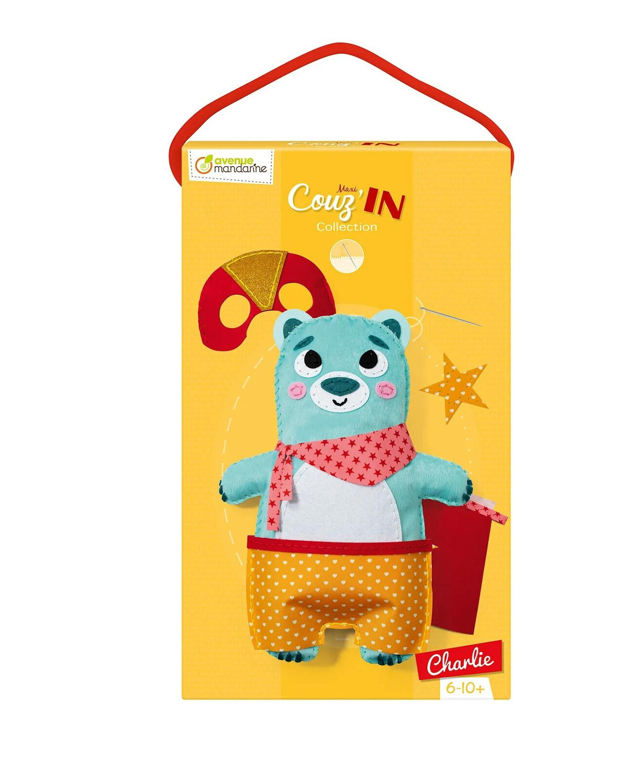 Dětské šití - medvěd Charlie