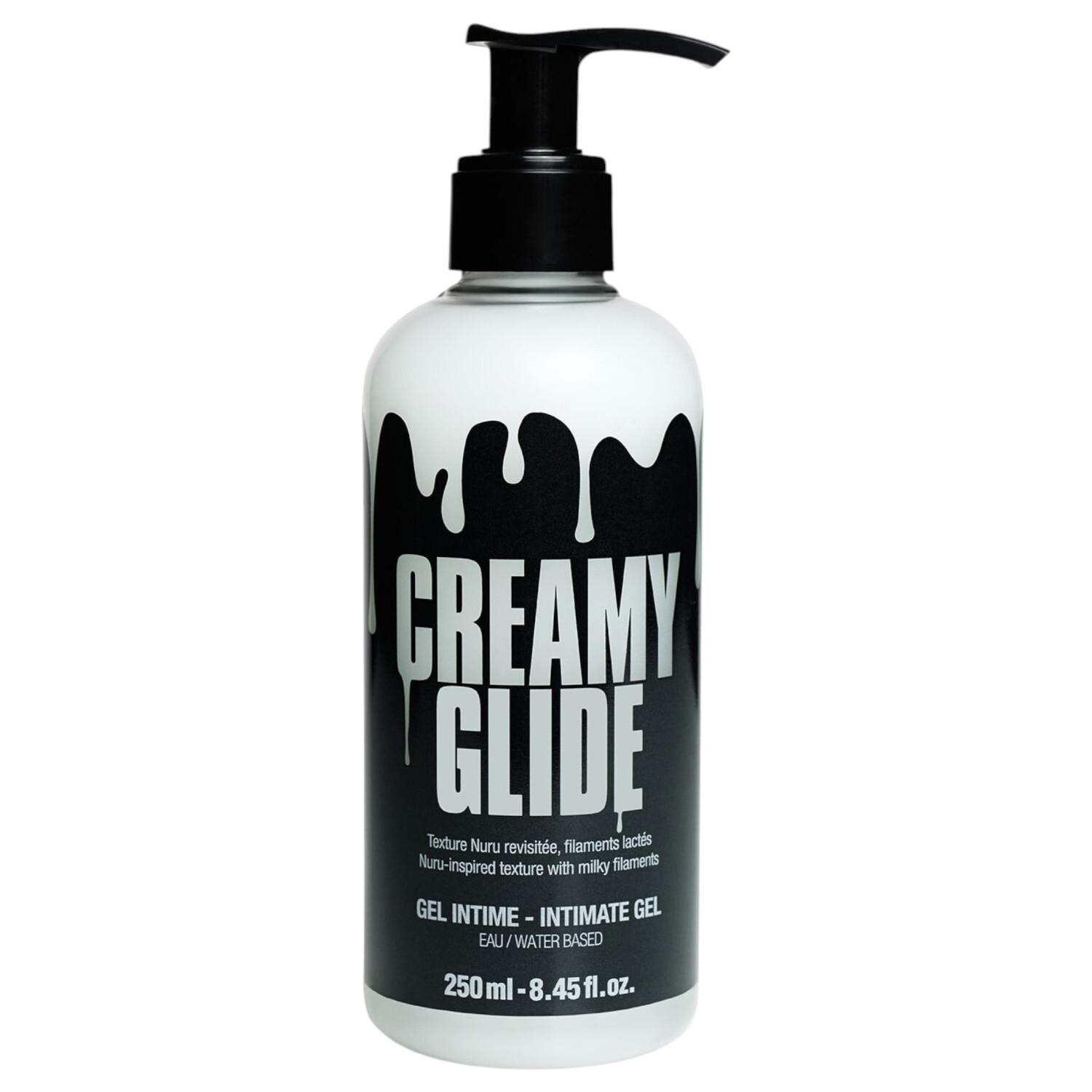 Creamy Glide - vodní sperma lubrikant a masážní gel (250ml)