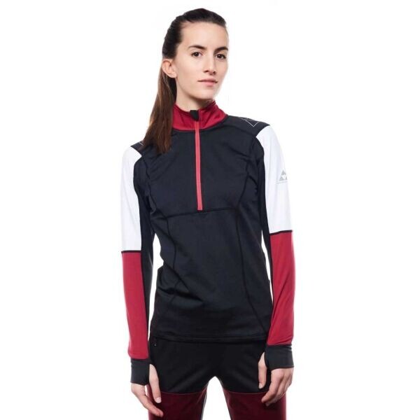 Fischer ASARNA BASELAYER Dámská sportovní mikina, černá, velikost
