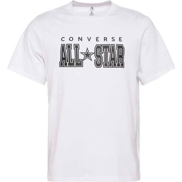 Converse ARCH ALL STAR TEE Pánské tričko, bílá, velikost