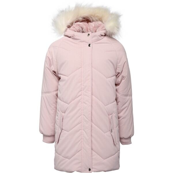 Lewro DENVIA Dívčí zimní kabát, růžová, velikost 152-158